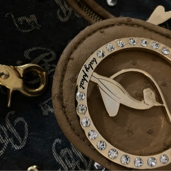 baby phat shoulder denim bag - Picture 7 of 11